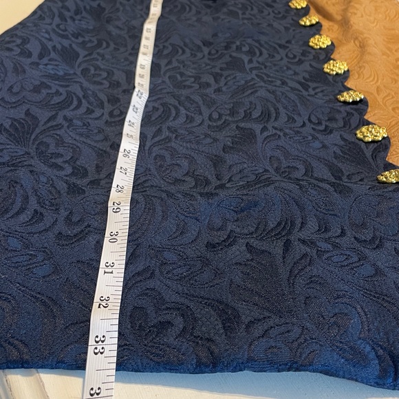 New Mestiza Etta Mini Dress size 6 in Navy/ Tan - Picture 16 of 17